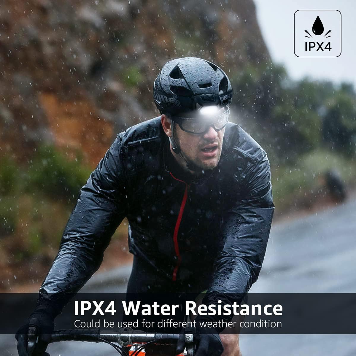 Lepro HeadLamp, 2 Pack Super Bright LED Head lamp with 6 Lighting Modes, Waterproof, Battery Powered LED Lightweight Headlight for Cycling Running Camping for Kids Adults