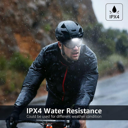 Lepro HeadLamp, 2 Pack Super Bright LED Head lamp with 6 Lighting Modes, Waterproof, Battery Powered LED Lightweight Headlight for Cycling Running Camping for Kids Adults